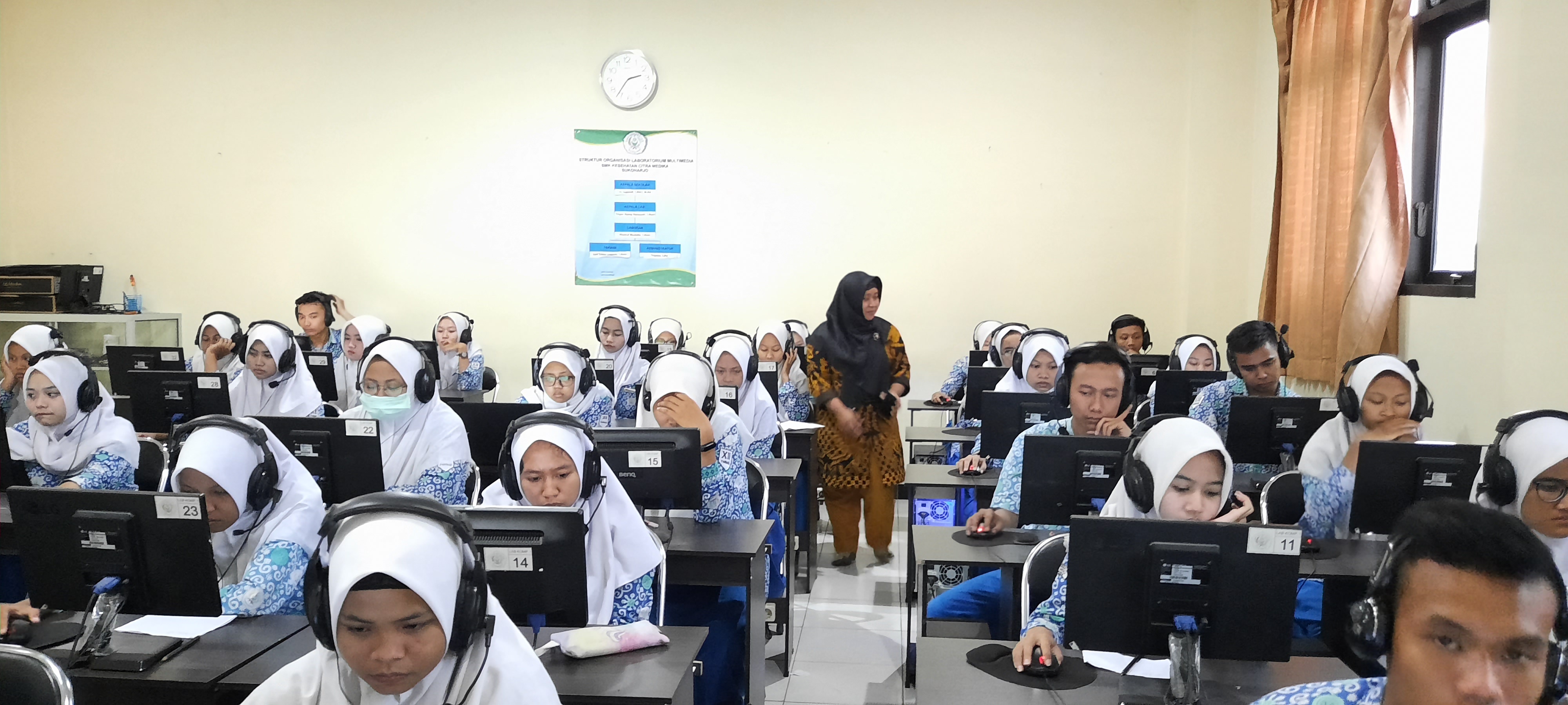 Meningkatkan Kompetensinya, Citra Medika Sukoharjo Gandeng Language Training Centre (LTC) UDB mengadakan test TOEIC