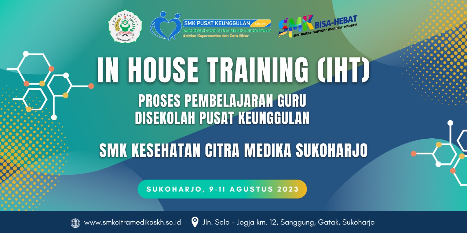 In House Training (IHT) Pembelajaran Disekolah SMK Pusat Keunggulan 2023