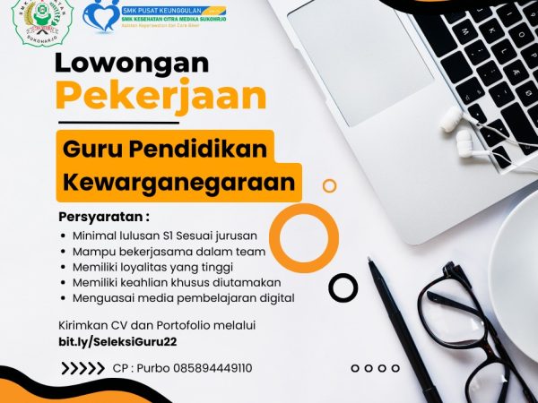 Lowongan Guru Kewarganegaraan